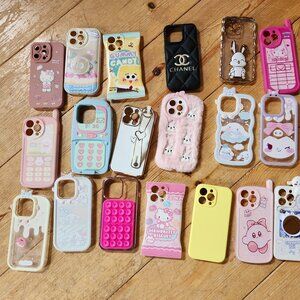 Bundle of Cute Y2k iphone 13 Cases - Cottagecore Aesthetic Cover